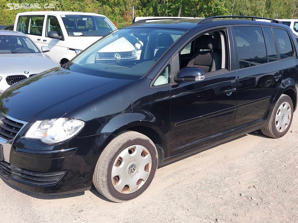 Volkswagen Touran, 2.0 Tdi 8/2008 BUFÍK, STŘ.OKNO