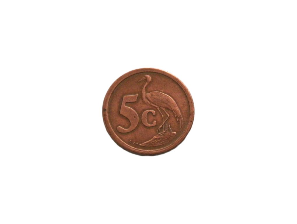 Jihoafrická rep. - 5 cent - 1990