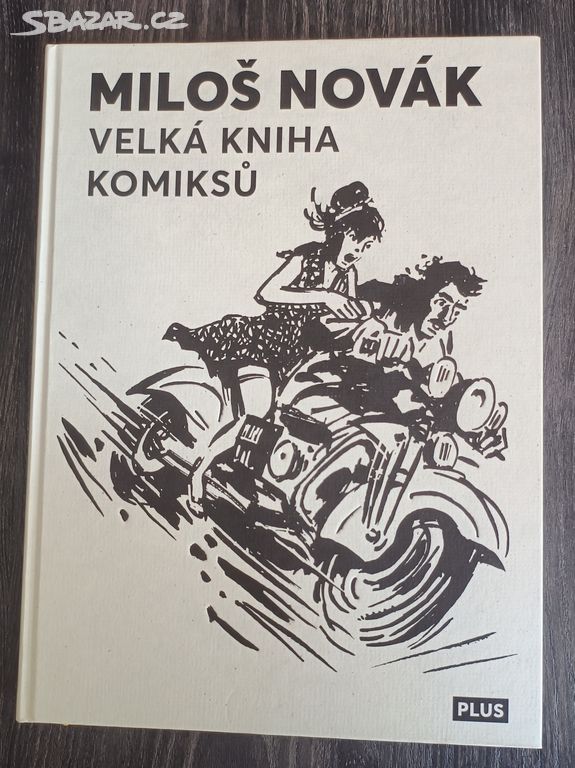 Velká kniha komiksů - Miloš Novák kniha jako nová