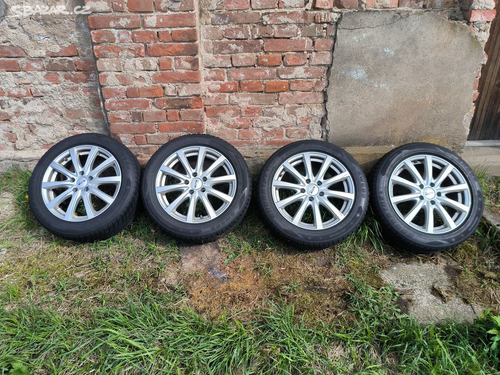 Alu kola Platin 5X112 7JX17H2 ET40+zimní 225 50 17