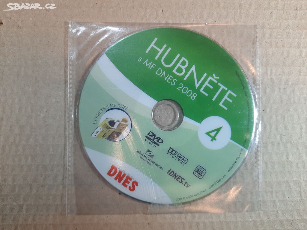 DVD Hubněte s MF dnes 2008 4.díl