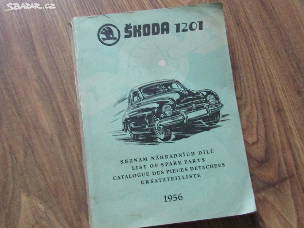 Seznam náhradních dílů- Škoda 1201