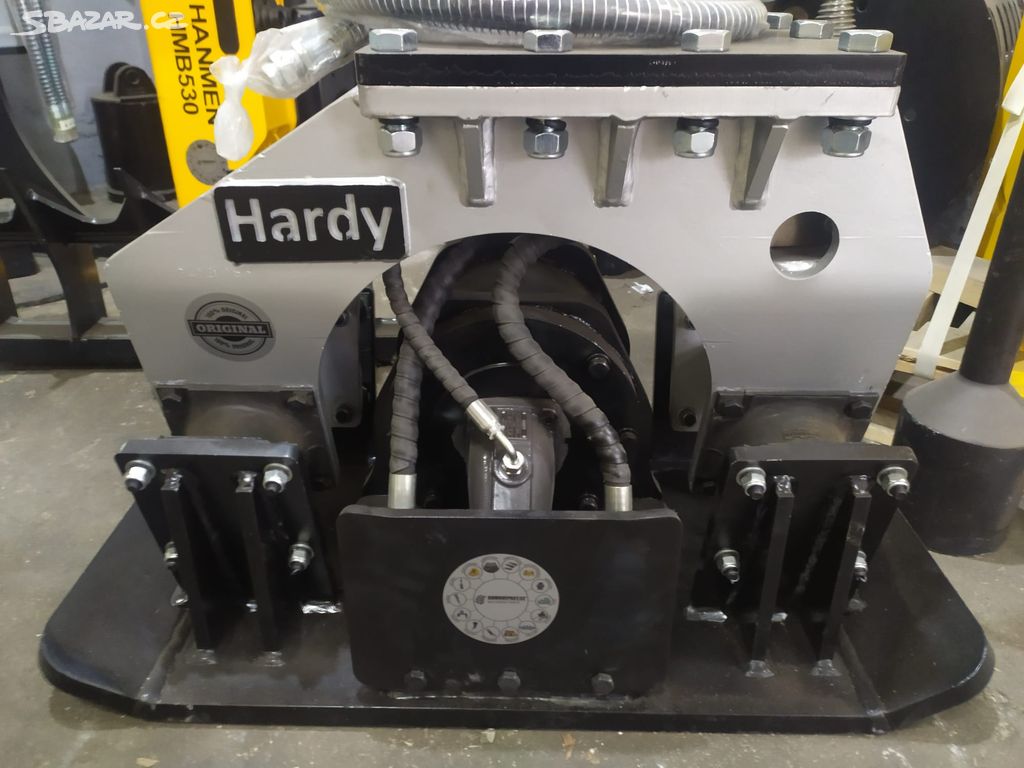 Hydraulická vibrační deska Hardy Premium 4-10T