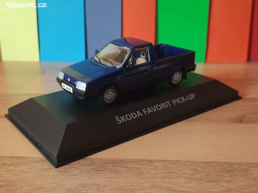 model ŠKODA FAVORIT PICK - UP velikost 1/43