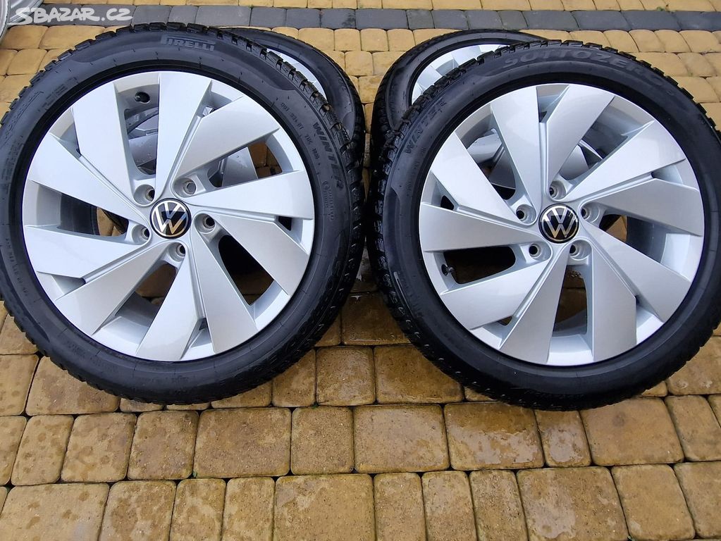 Alu kola zimní sada 5x112 17"VW Golf 7,8,Octavia 3