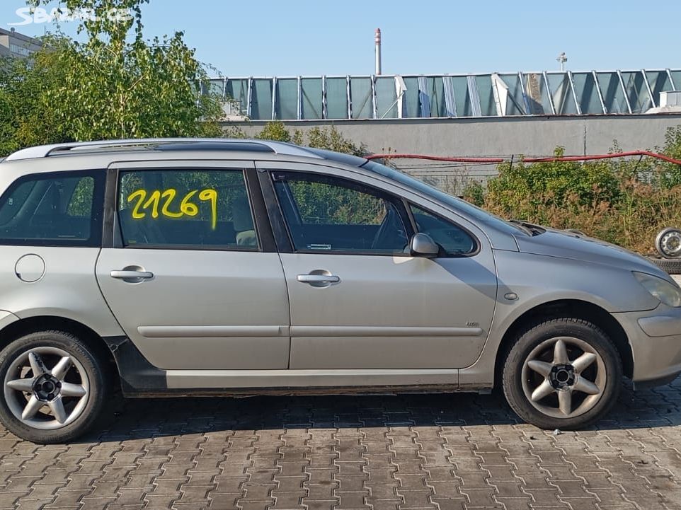 Prodám náhradní díly z vozu Peugeot 307 č. 21269