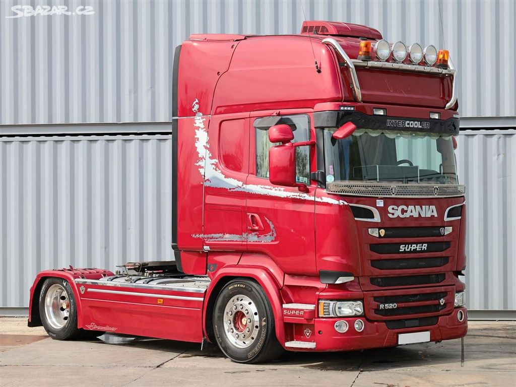 Scania, R520 V8, LOW DECK, EURO 6, RET