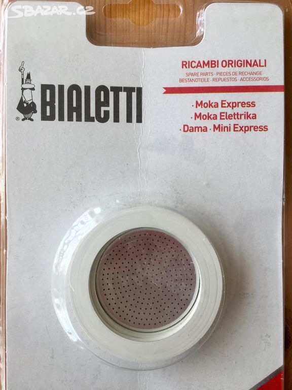 Bialetti - originální náhradní těsnění a filtr