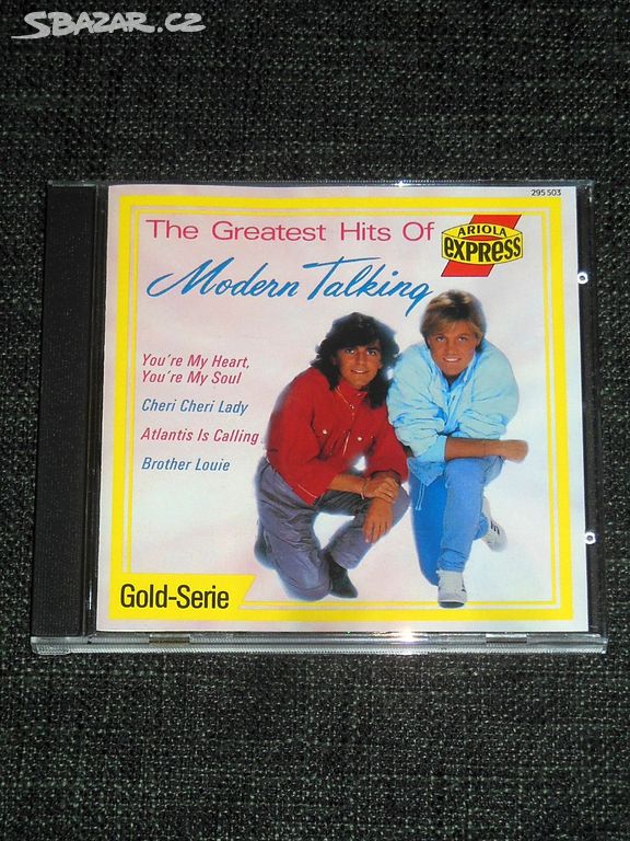 CD Modern Talking - The Greatest Hits (1989).