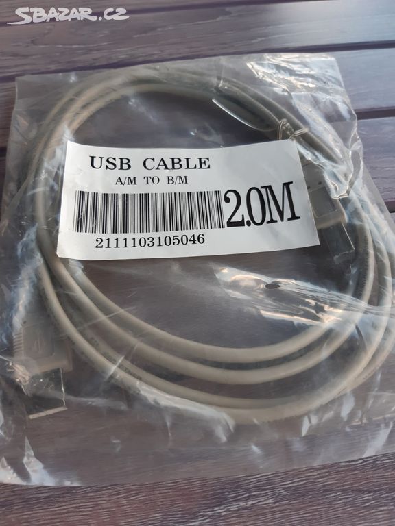 USB kabel 2 m k tiskárně