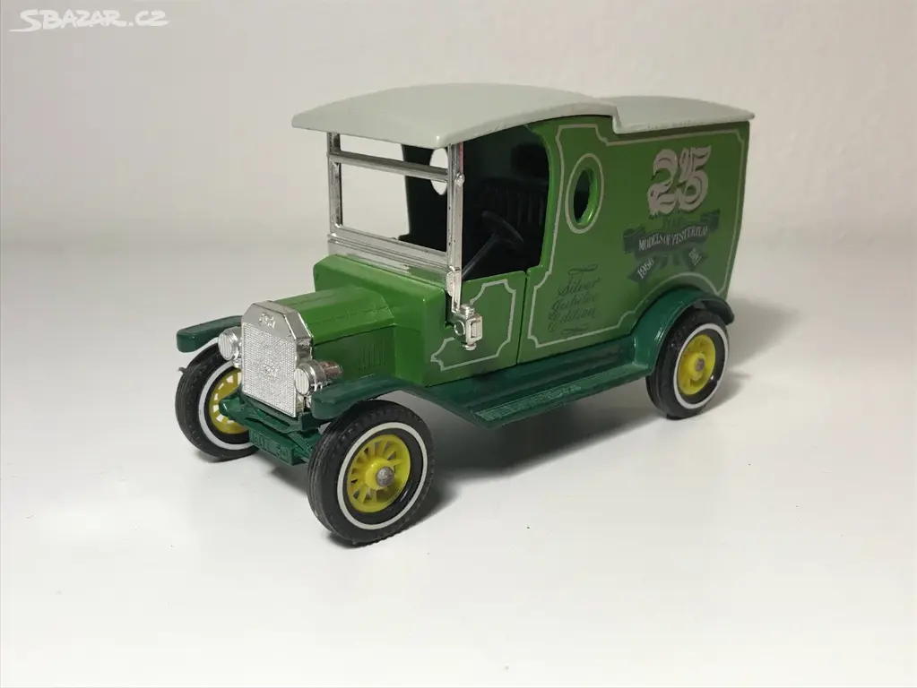 Voiture Miniature Matchbox Lesney Yesteryear Ford 7 1912 Captain Morgan - Occasion Vintage