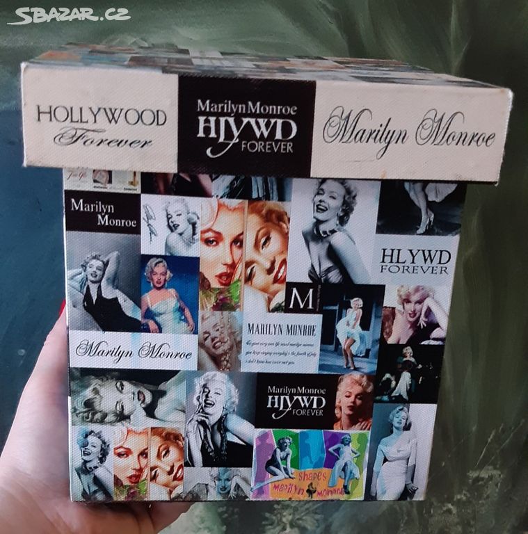 Marilyn Monroe - úložná krabice