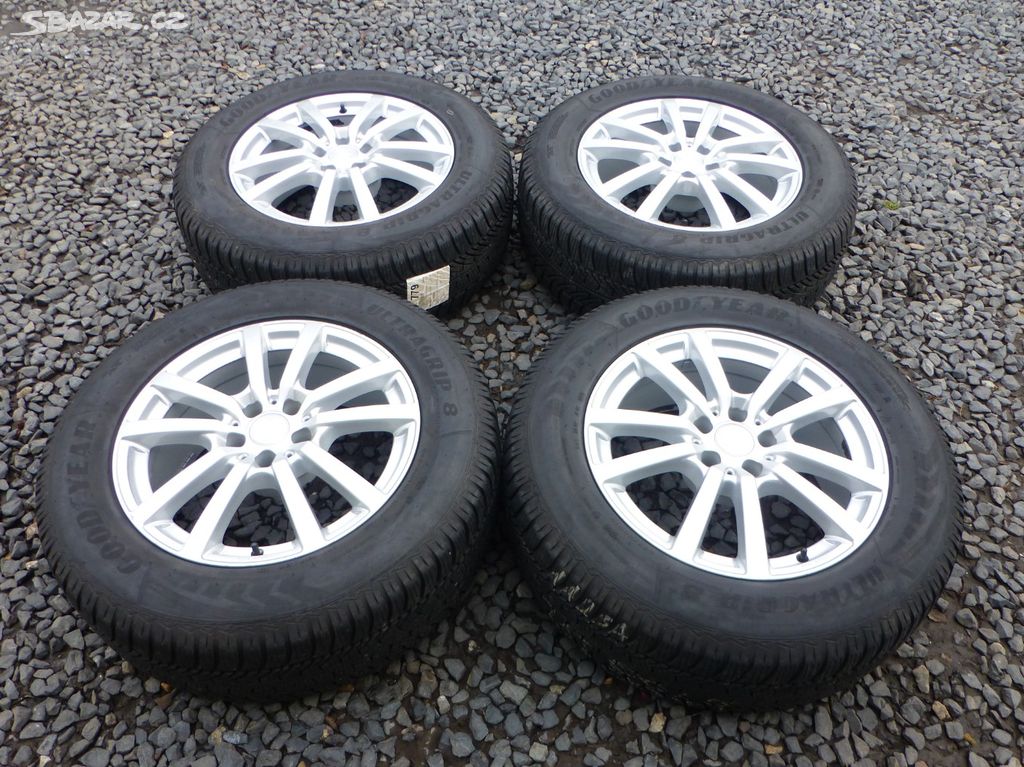 4ks alu disků Audi Q7,5x112,R18 +zimní 255/60/18