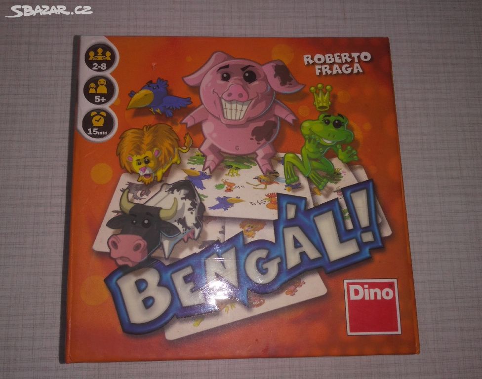 Dětská postřehová hra Bengál - lepší Dobble :)