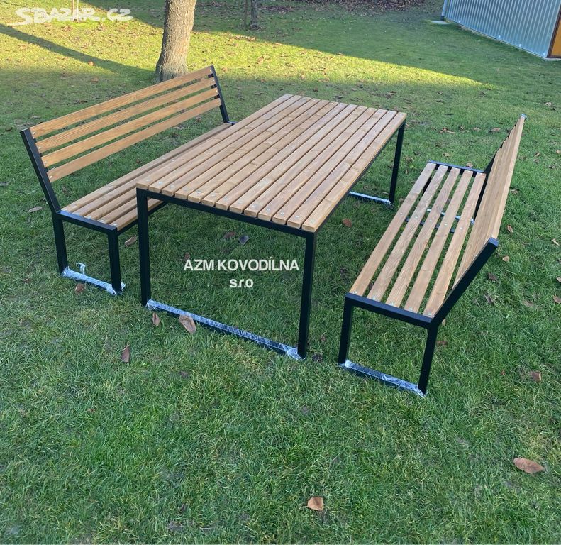 Zahradní nábytek, lavičky a stoly