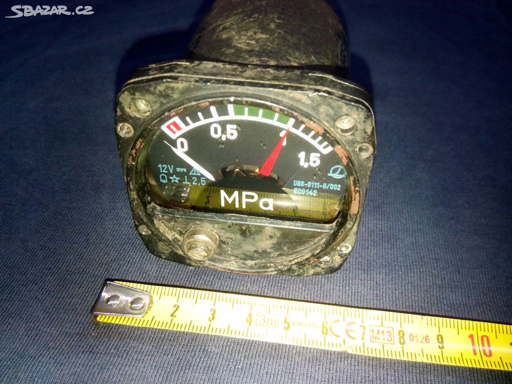 Měřící přístroj - tlakoměr - PLATÍ do SMAZÁNÍ