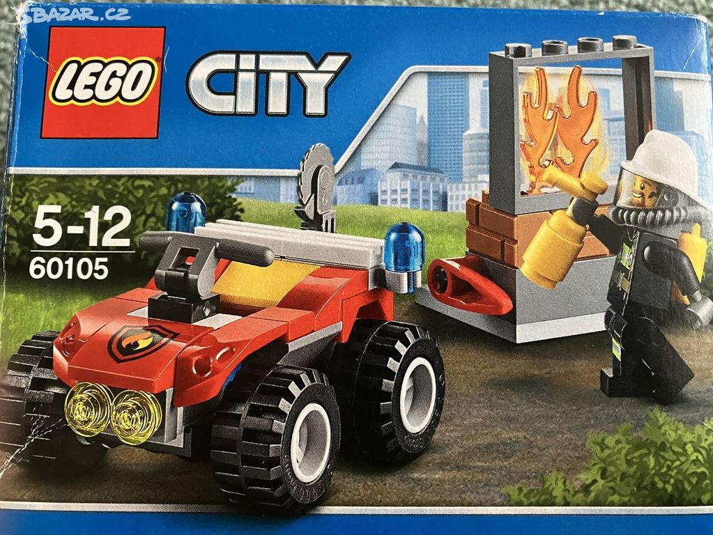 Lego city 60105 Hasičský terénní vůz