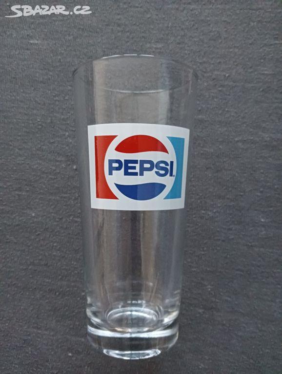 2x NOVÁ VYSOKÁ SKLENICE PEPSI