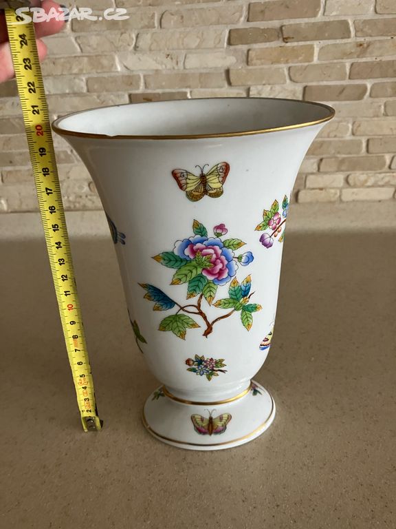 Porcelanova vaza HEREND, starozitnost