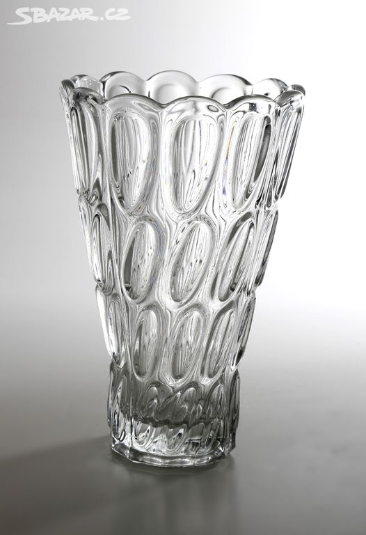 Váza - lisované sklo - Libochovice