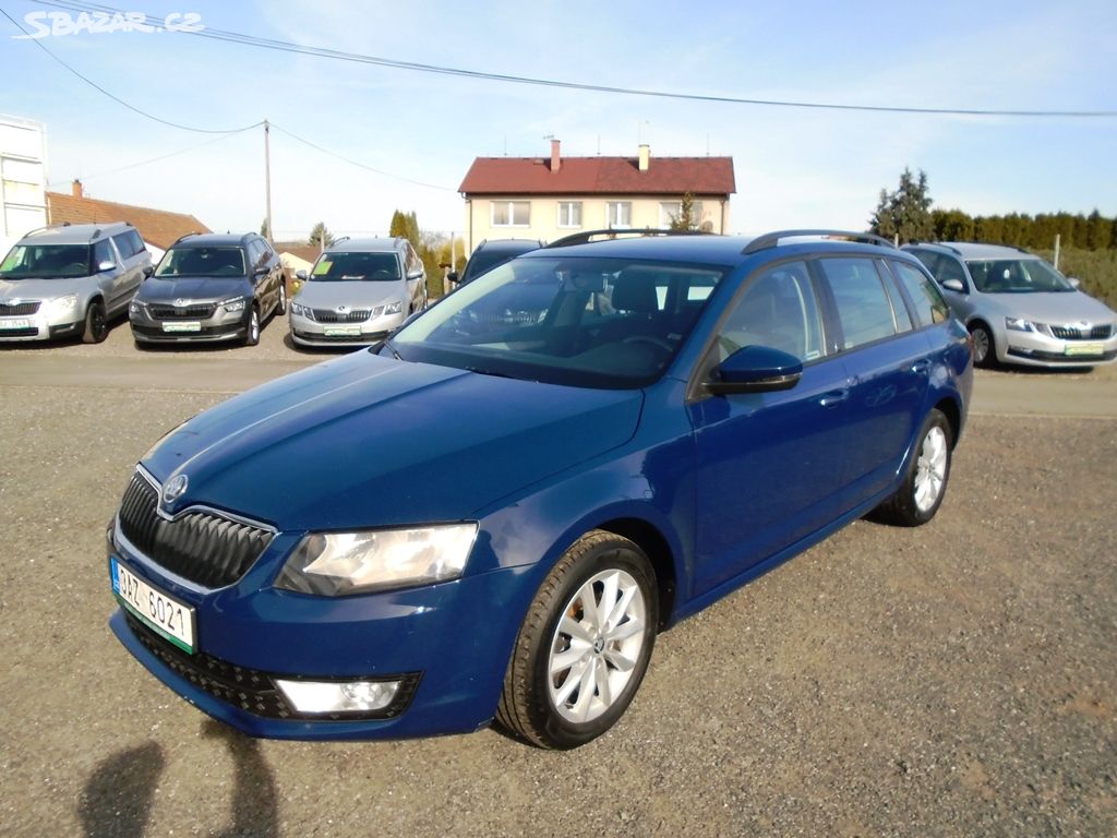 OCTAVIA COMBI III Ambiente 1,6 TDI 77kW- 2.Maj.-ČR