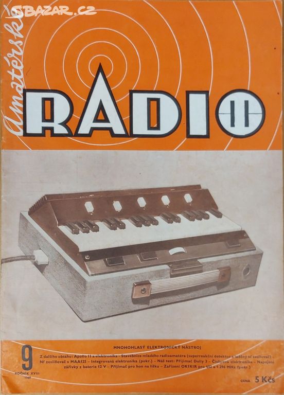 Amatérské rádio 9/1969 + dalších 100ks