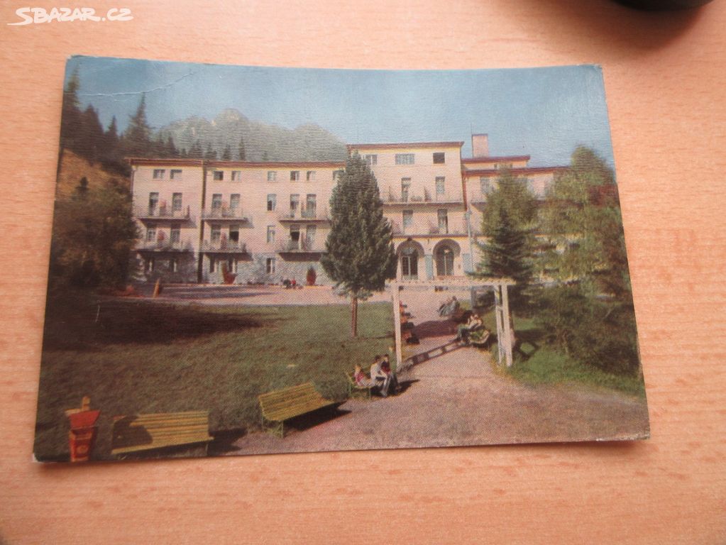 Pohlednice Vysoké Tatry Boudy- hotely soubor 16 SK