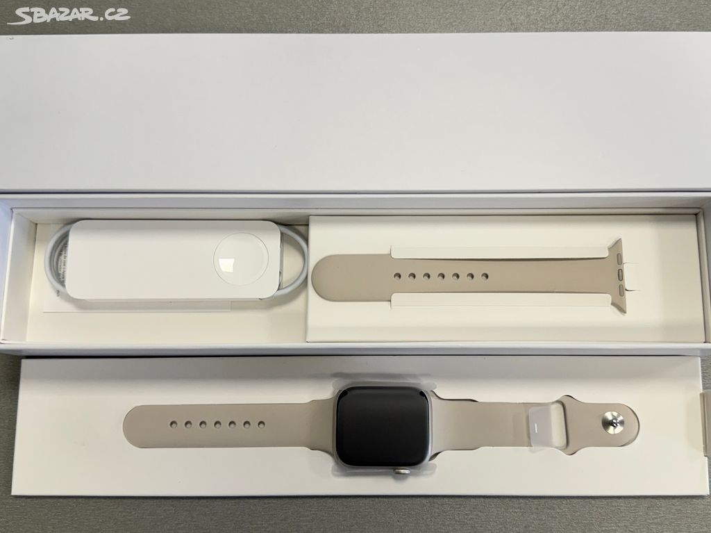 Apple Watch Series 7 Cellular, 45mm, Starlight