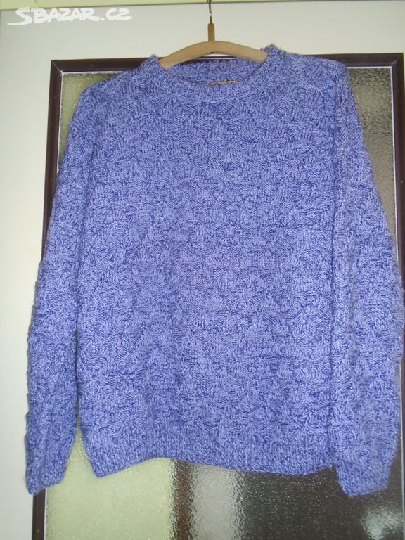 NOVÝ pletený teplý svetr vel. XL-XXXL-měřte