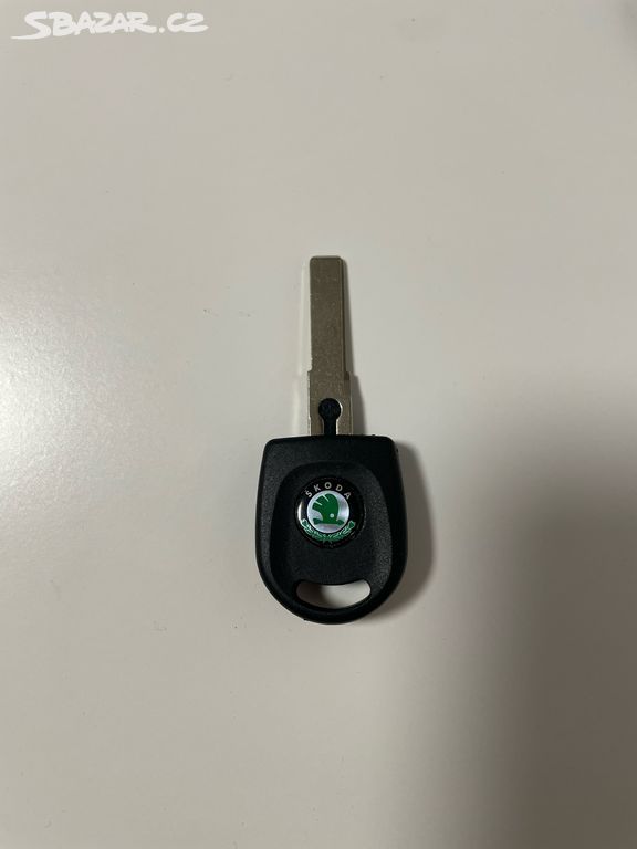 Klíč Škoda Volkswagen s immobilizérem