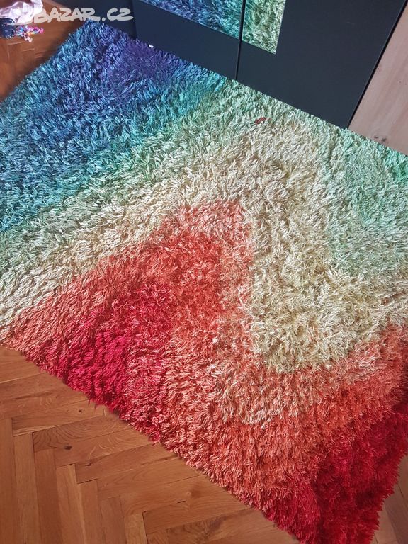 Duhový kusový koberec 120x170 cm