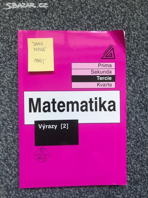 Učebnice: Matematika - výrazy (2. díl)