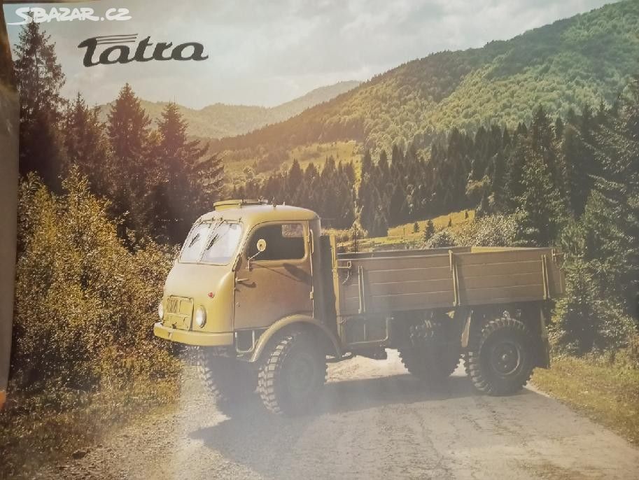 plakáty Tatra 805,813, Mrija s Buranem
