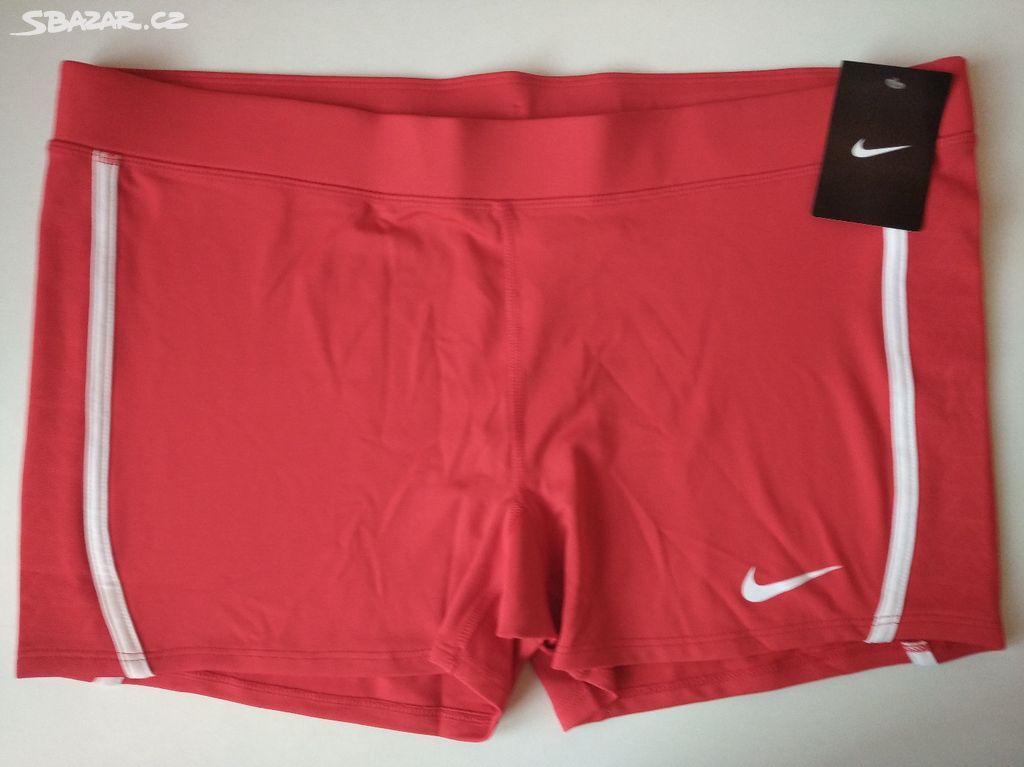 Dámské šortky Nike vel.XL červené NOVÉ