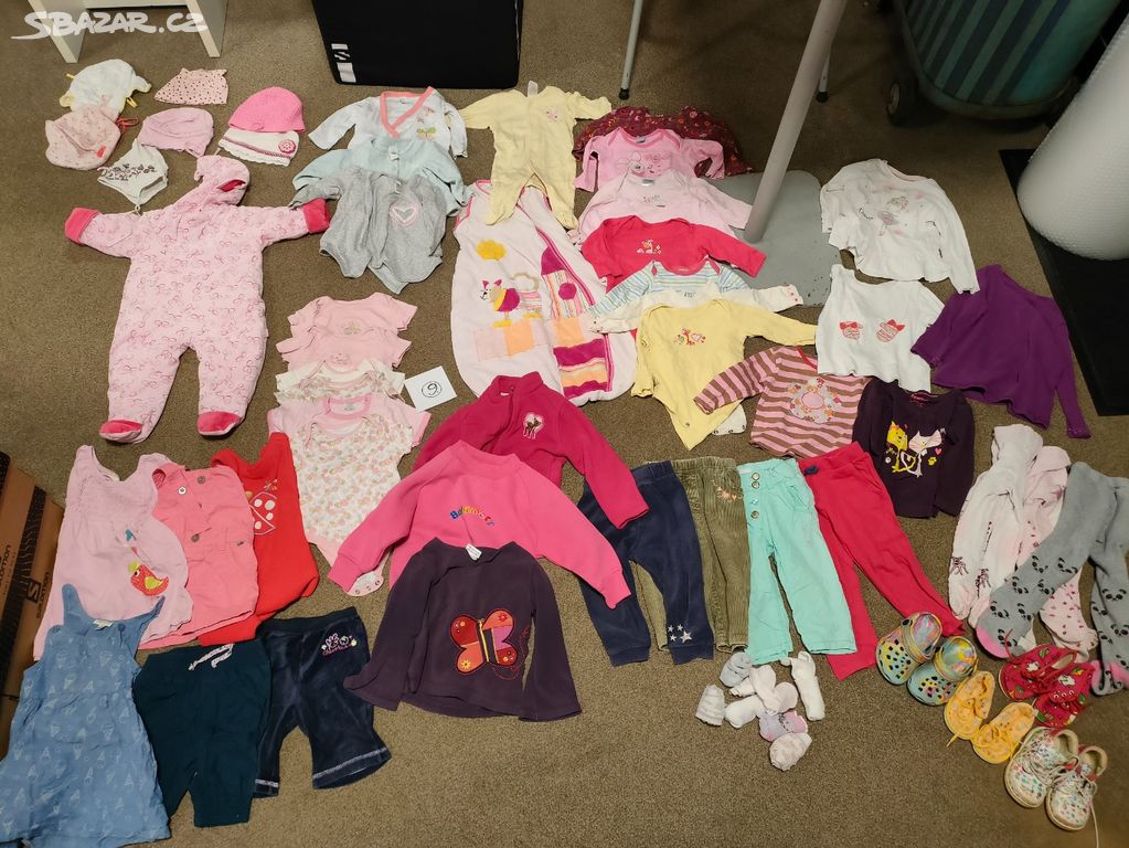Set balík oblečení dítě holka 1-2 roky
