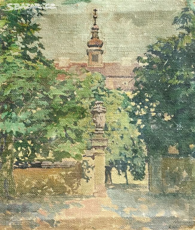 Zámek Rožďalovice, dat. 1926