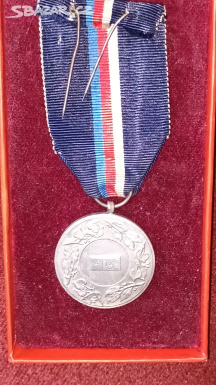 Medaile za statečnost ČSSR č. 404