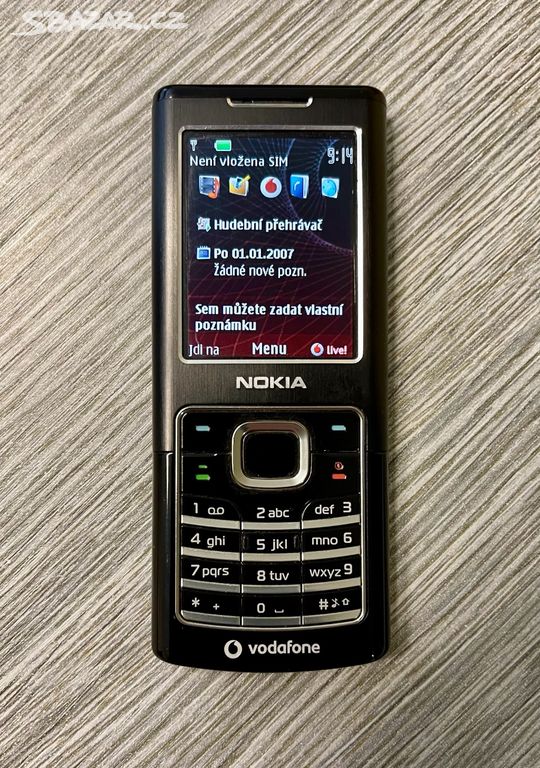 Nokia 6500 classic - TOP stav