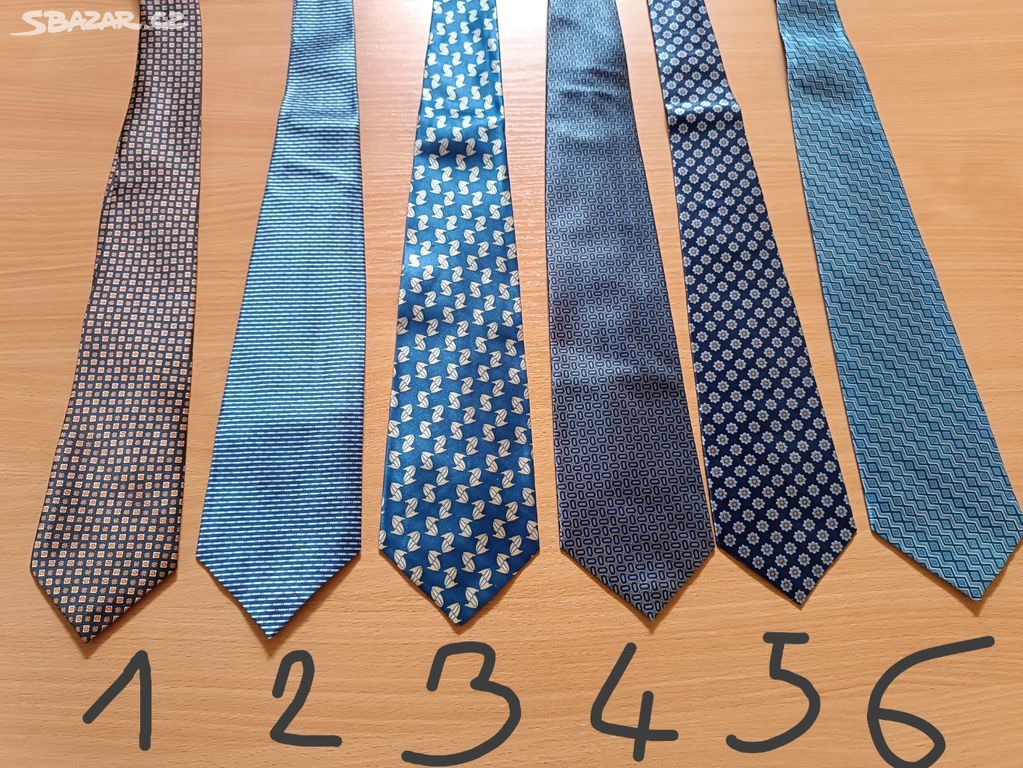 Kravaty NOVÉ více barevných variant