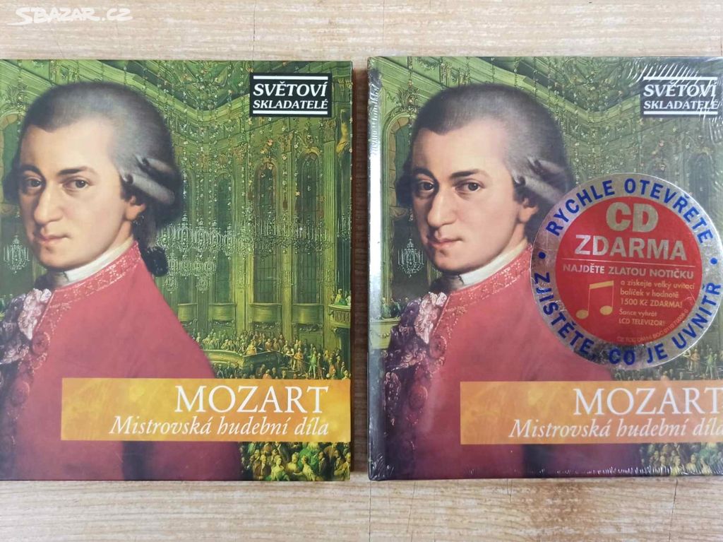 Hudební CD + brožurka - MOZART