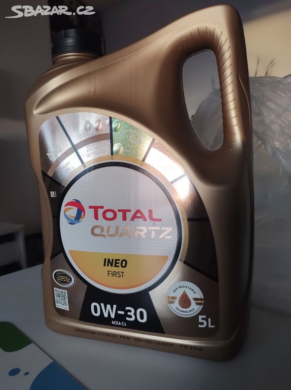 Olej Total Quartz 0W-30 5L