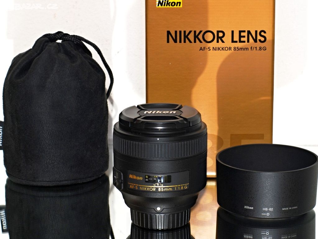 Nikon Nikkor AF-S 85mm 1:1,8G TOP STAV