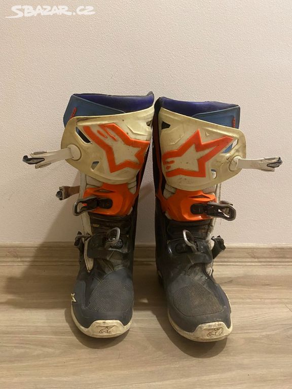 Motorkářské boty alpinestars, vel.42
