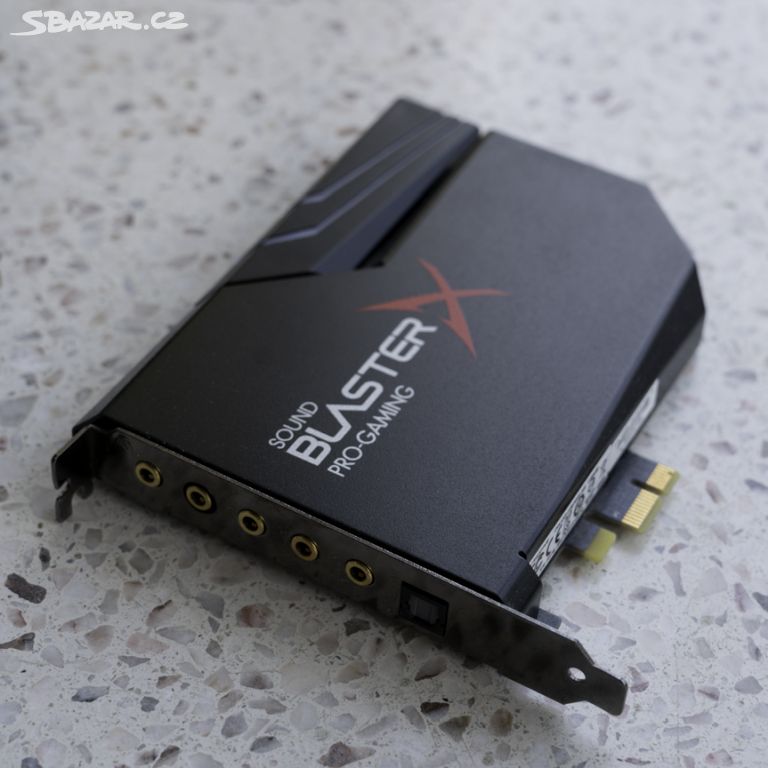 Sound BlasterX AE-5 černá, 7.1 / 32bit / PCIe