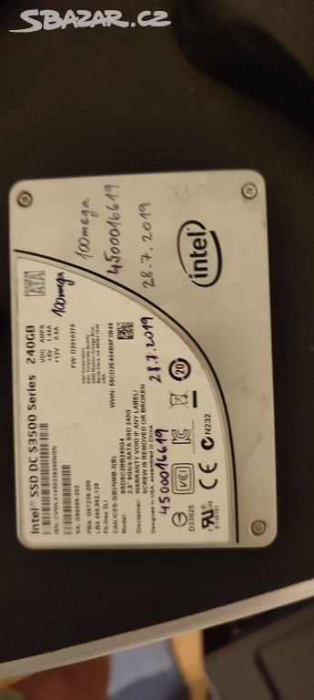 Intel SSD DC S3500 - 240GB