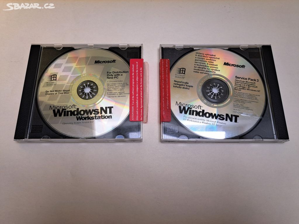 Microsoft Windows NT Workstation + CD SP3