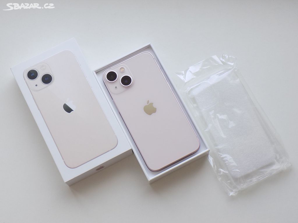 APPLE iPhone 13 mini 256GB Pink - ZÁRUKA - TOP