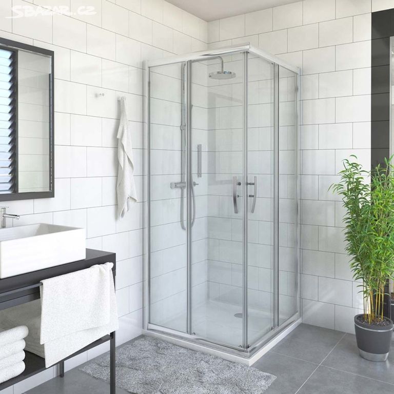 Nový sprchový kout-dveře 90cm Roth Exclusive Line