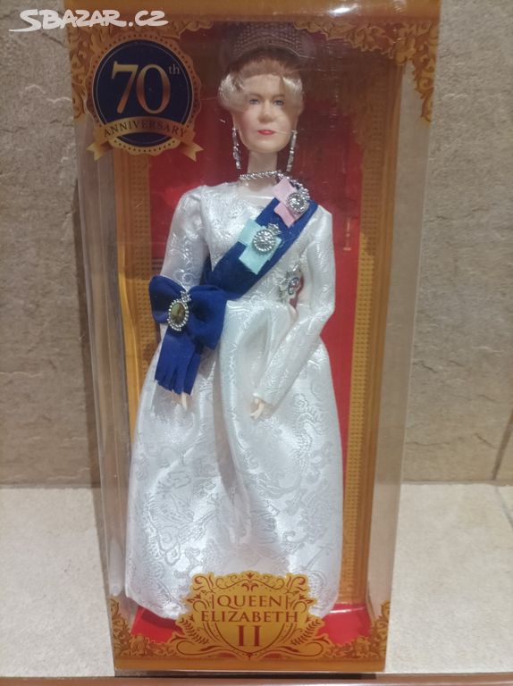 Doll Panenka Queen Elizabeth II Platinum Jubilee