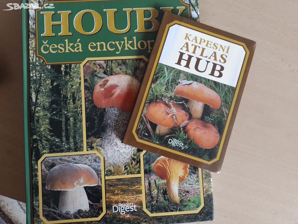 Houby Česká  Encyklopedia a Kapesní atlas hub